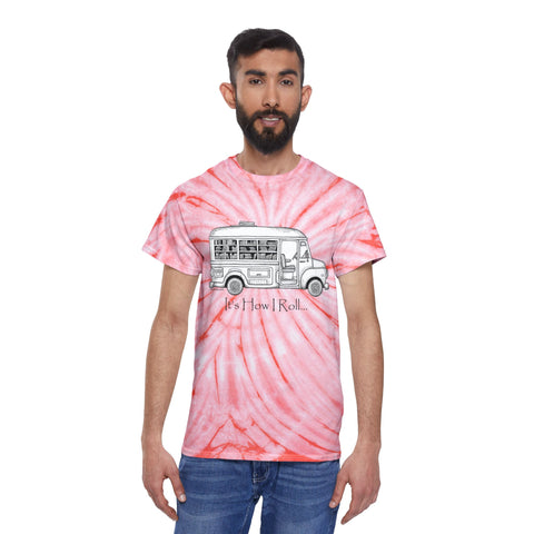 Copy of It's How I Roll Bookmobile - Sunny Tie-Dye Tee