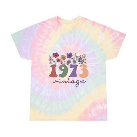 1973 Vintage Tie-Dye Tee, Nostalgia Shirt