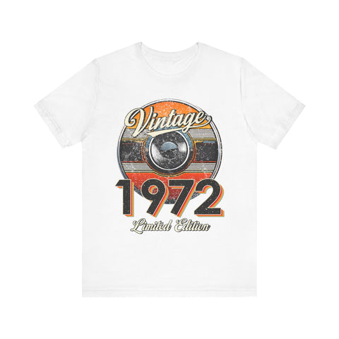 1972 Vintage Limited Edition Unisex Tee - Retro Style Graphic T-Shirt