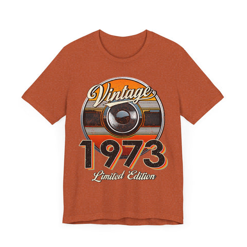 1973 Vintage Limited Edition Unisex Tee - Retro Style Graphic T-Shirt