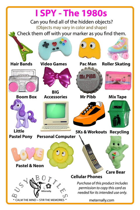 Memory Play - 1980s Busy Bottle