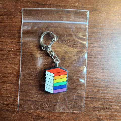 Stack of Books Charm