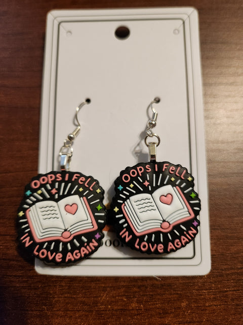 Romance Reader Earrings (Hook)