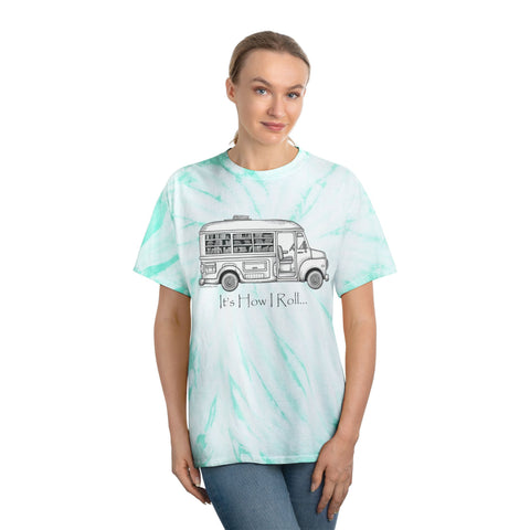 Copy of It's How I Roll Bookmobile - Sunny Tie-Dye Tee