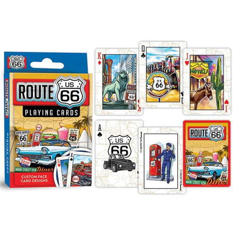 Route 66 Playing Cards