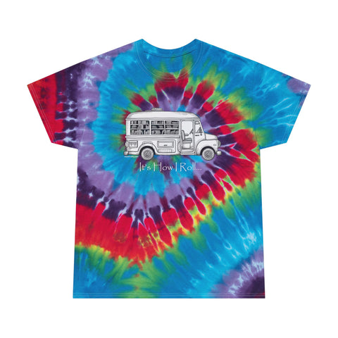 Copy of It's How I Roll Bookmobile - Colorful Tie-Dye Tee for Free Spirits