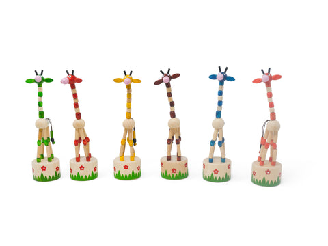 Giraffe Push Puppets
