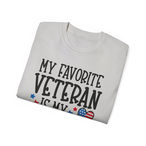 My Favorite Veteran is My Grandma - Unisex Adult T-Shirt