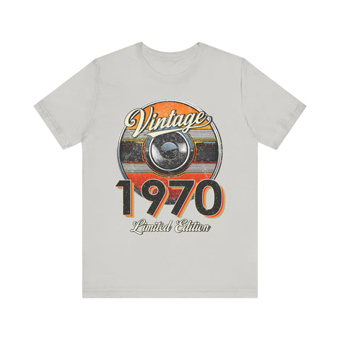 1970 Vintage Limited Edition Unisex Tee - Retro Style Graphic T-Shirt