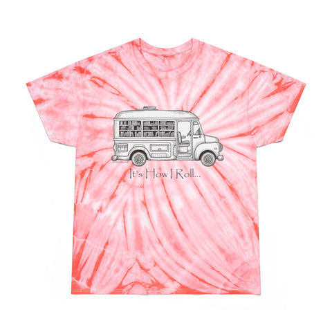 Copy of It's How I Roll Bookmobile - Sunny Tie-Dye Tee
