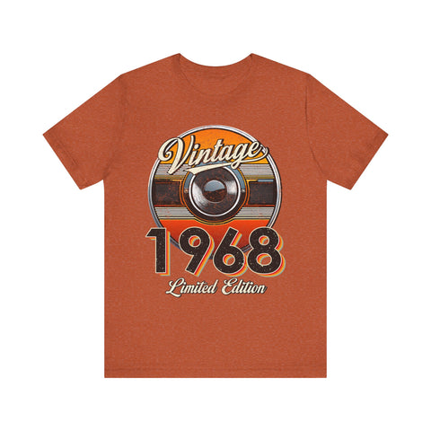 1968 Vintage Limited Edition Unisex Tee - Retro Style Graphic T-Shirt