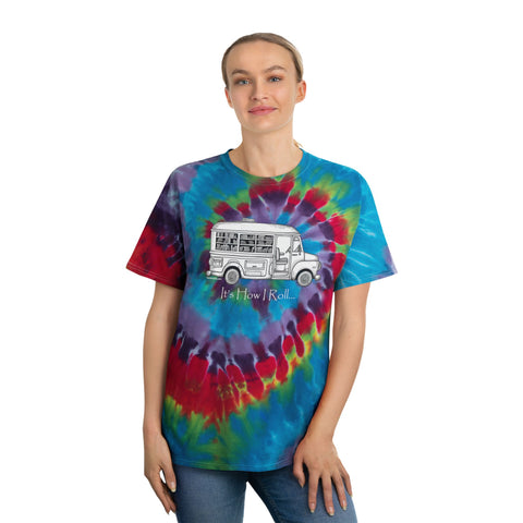 Copy of It's How I Roll Bookmobile - Colorful Tie-Dye Tee for Free Spirits