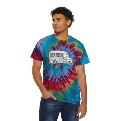 Copy of It's How I Roll Bookmobile - Colorful Tie-Dye Tee for Free Spirits