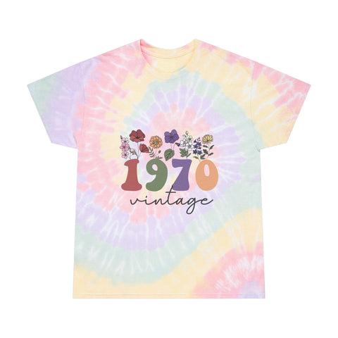1970 Vintage Tie-Dye Tee, Nostalgia Shirt