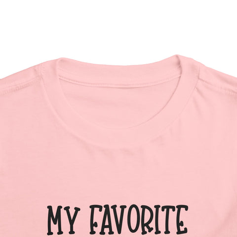My Favorite Veteran is My Daddy - Toddler Short Sleeve Tee