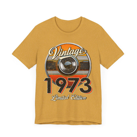 1973 Vintage Limited Edition Unisex Tee - Retro Style Graphic T-Shirt