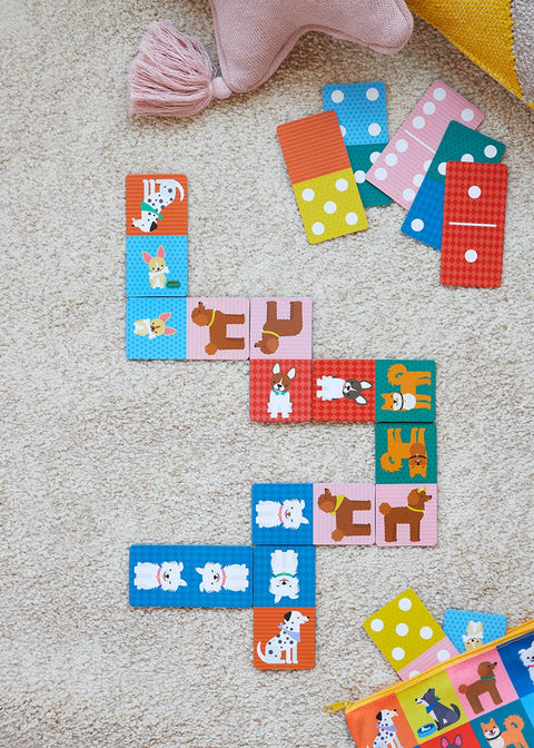 Dominoes Spot the Difference: Doggies