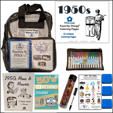 1950s Reminiscence LOADED Backpack