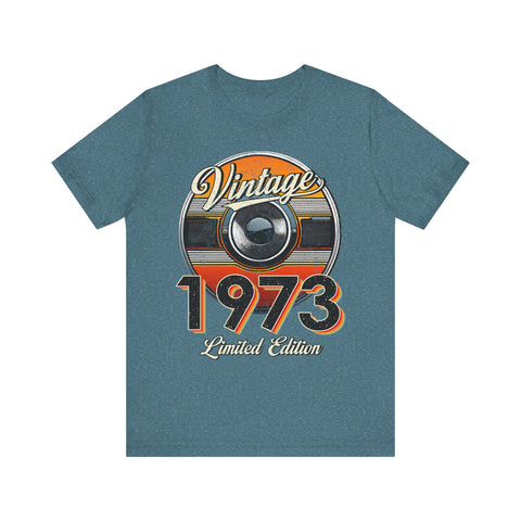 1973 Vintage Limited Edition Unisex Tee - Retro Style Graphic T-Shirt