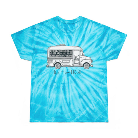 Copy of It's How I Roll Bookmobile - Sunny Tie-Dye Tee