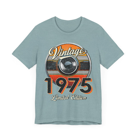 1975 Vintage Limited Edition Unisex Tee - Retro Style Graphic T-Shirt