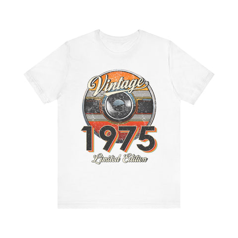 1975 Vintage Limited Edition Unisex Tee - Retro Style Graphic T-Shirt