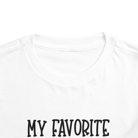 My Favorite Veteran is My Daddy - Toddler Short Sleeve Tee
