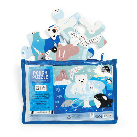 Arctic Friends 12-Piece Pouch Puzzle