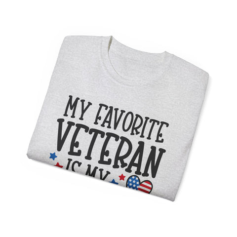 My Favorite Veteran is My Grandma - Unisex Adult T-Shirt