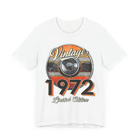 1972 Vintage Limited Edition Unisex Tee - Retro Style Graphic T-Shirt