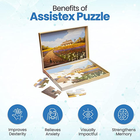 Assistex Dementia Puzzle 16 Large Pieces Jigsaw – Country Home