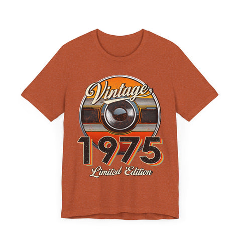 1975 Vintage Limited Edition Unisex Tee - Retro Style Graphic T-Shirt