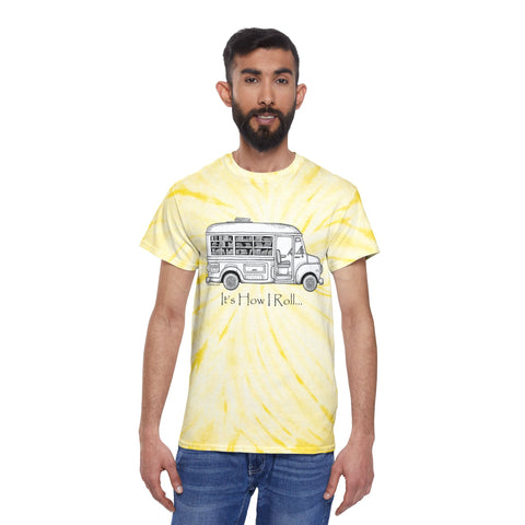 Copy of It's How I Roll Bookmobile - Sunny Tie-Dye Tee