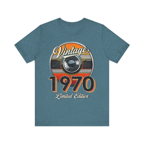 1970 Vintage Limited Edition Unisex Tee - Retro Style Graphic T-Shirt