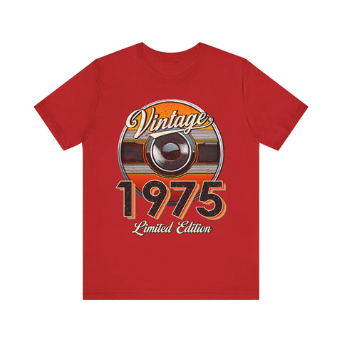 1975 Vintage Limited Edition Unisex Tee - Retro Style Graphic T-Shirt