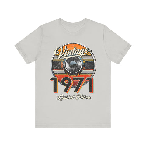 1971 Vintage Limited Edition Unisex Tee - Retro Style Graphic T-Shirt