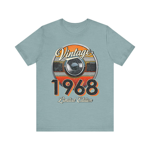 1968 Vintage Limited Edition Unisex Tee - Retro Style Graphic T-Shirt