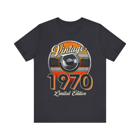 1970 Vintage Limited Edition Unisex Tee - Retro Style Graphic T-Shirt