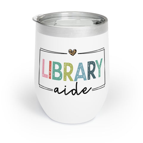 Copy of It's How I Roll Book Bike - 12 oz Chill Wine Tumbler