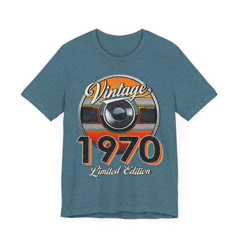 1970 Vintage Limited Edition Unisex Tee - Retro Style Graphic T-Shirt