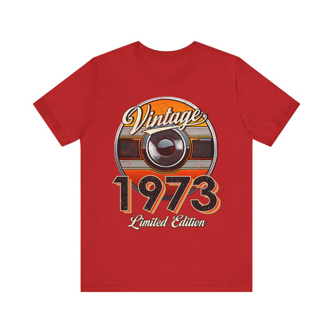 1973 Vintage Limited Edition Unisex Tee - Retro Style Graphic T-Shirt