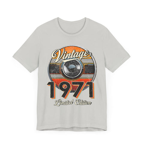 1971 Vintage Limited Edition Unisex Tee - Retro Style Graphic T-Shirt