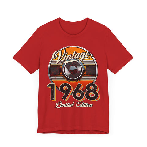 1968 Vintage Limited Edition Unisex Tee - Retro Style Graphic T-Shirt