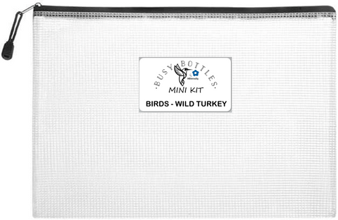 Busy Bottle Mini Kit - Birds Busy Bottle & Audubon Wild Turkey with Sound