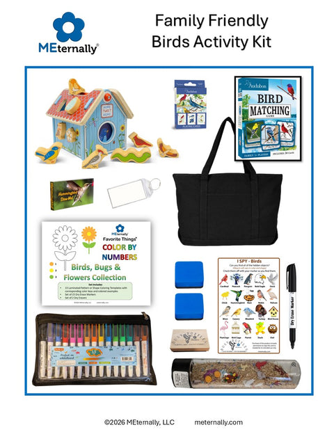 Family Friendly Activity Kit - Bird House