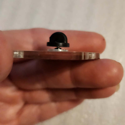 Book Bike Acrylic Pin
