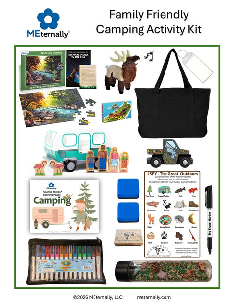 Family Friendly Activity Kit - Camping