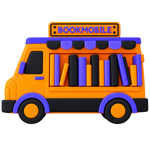 Bookmobile Fidget Clicker - A MEternally Exclusive