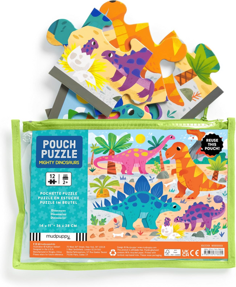Mighty Dinosaurs Pouch Puzzle