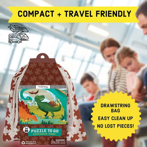 Dinosaur Park Puzzle To Go